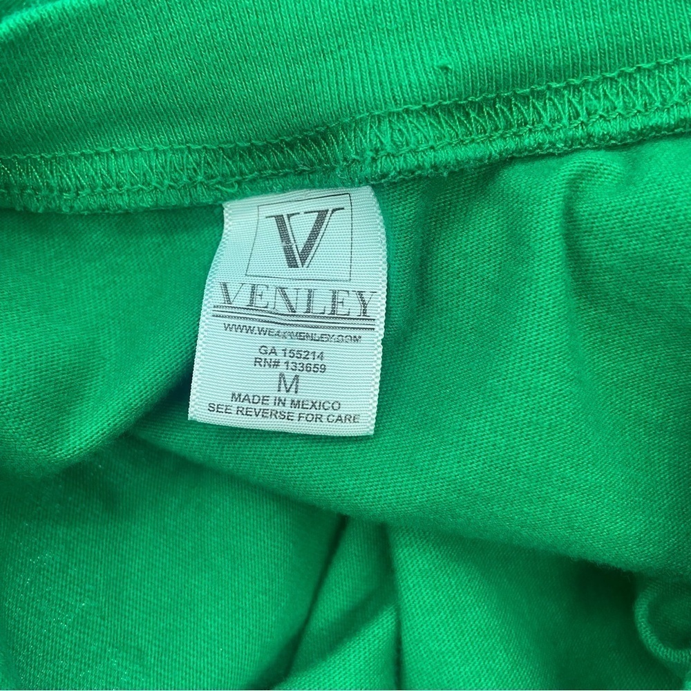 Venley SYRACUSE Green Long Sleeve Shirt with Shamrock Size - Picture 10 of 11